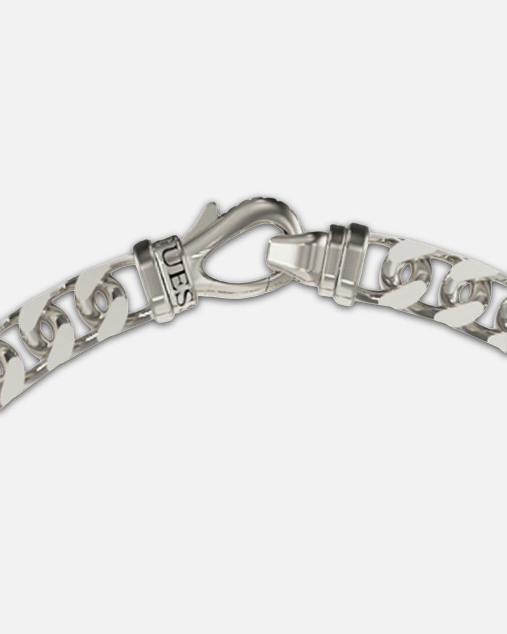 GUESS MAINLINE Guess Mainline Lion King Crystal Exagon Necklace Silver
