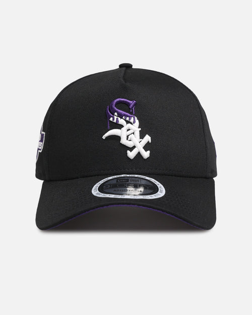 New Era Authentic New Era Chicago White Sox 'Drip 3.0' 9FORTY A-Frame Snapback Black