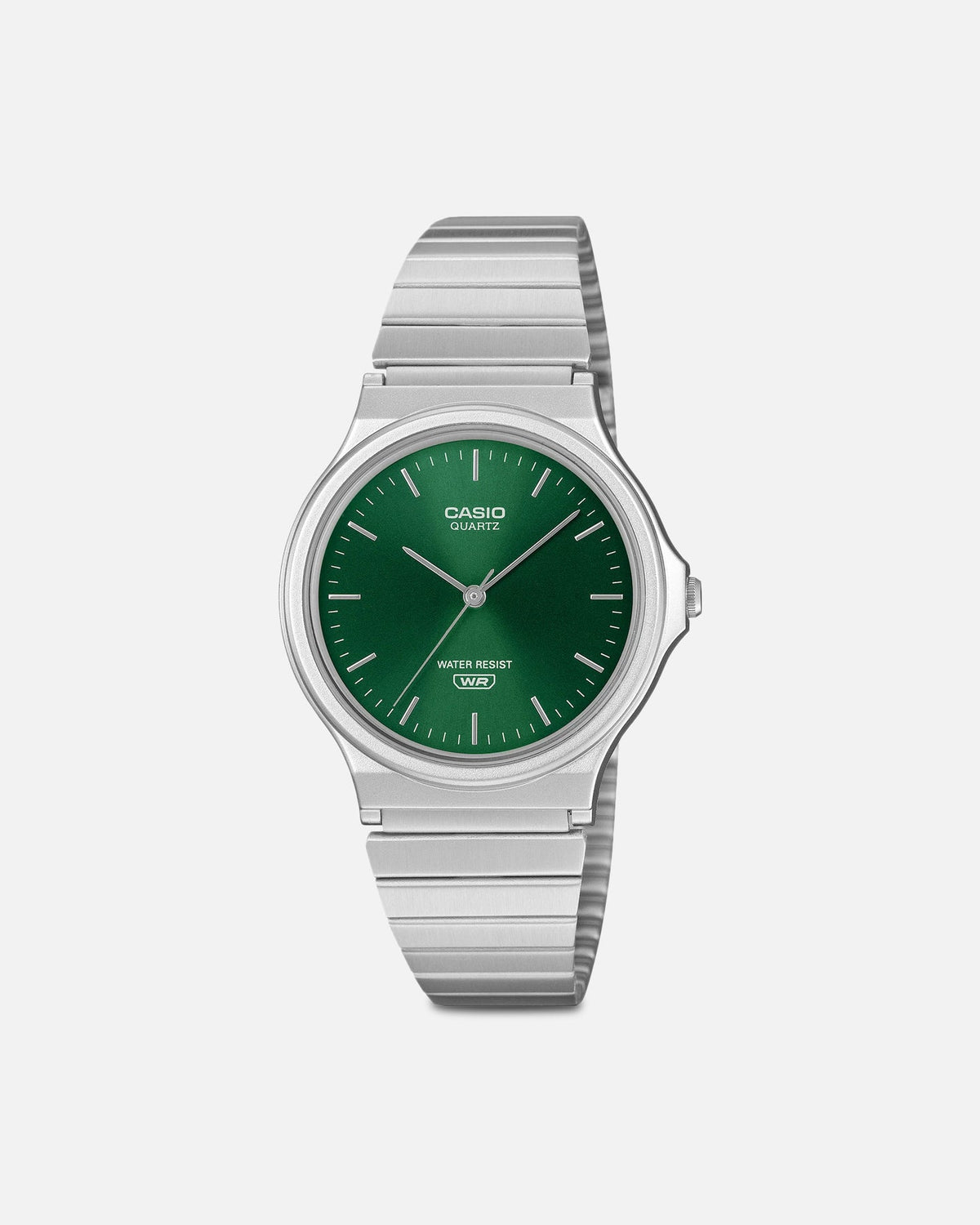 CASIO Casio MQ24DA-3A Watch Silver/Green