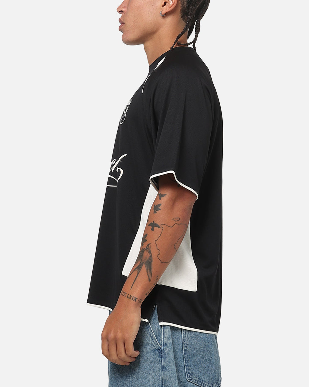 REPRESENT Represent Star Football Top Jet Black