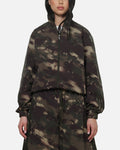 ADIDAS Official Adidas Women's Loose Track Top Green Camo