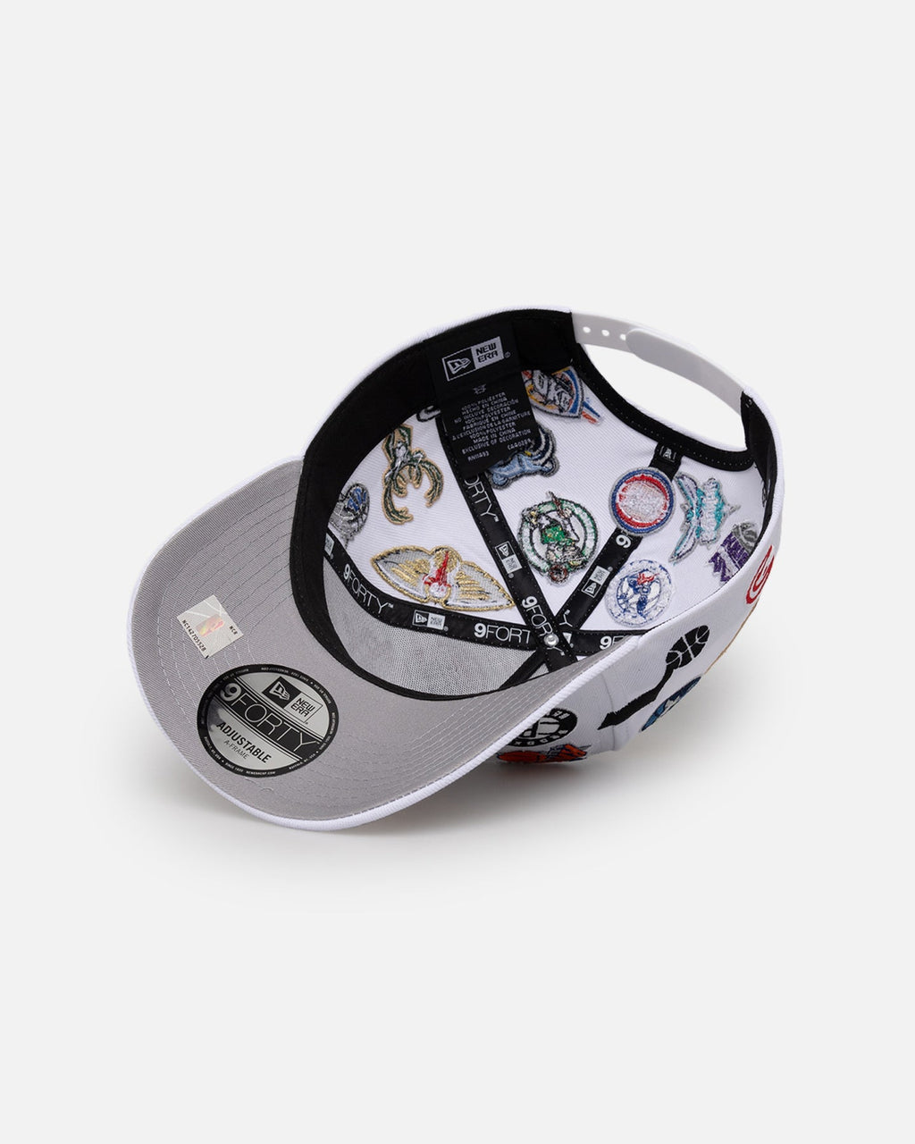 New Era New Era NBA All Over 9FORTY A-Frame Snapback White