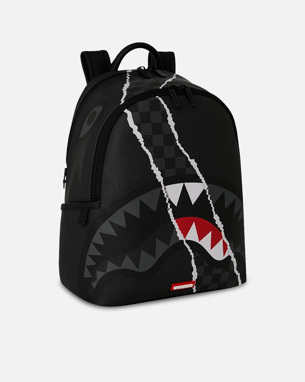 SPRAYGROUND Sprayground Centre Rip Grey Check Backpack Multi