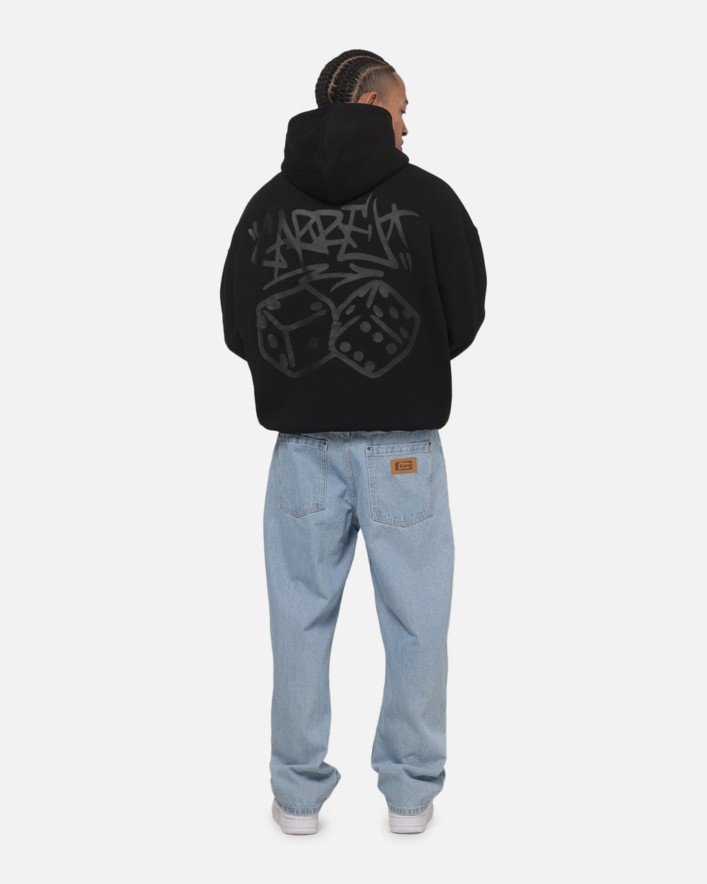 CARRE Authentic Carre Worldwide Rolling Hoodie Black
