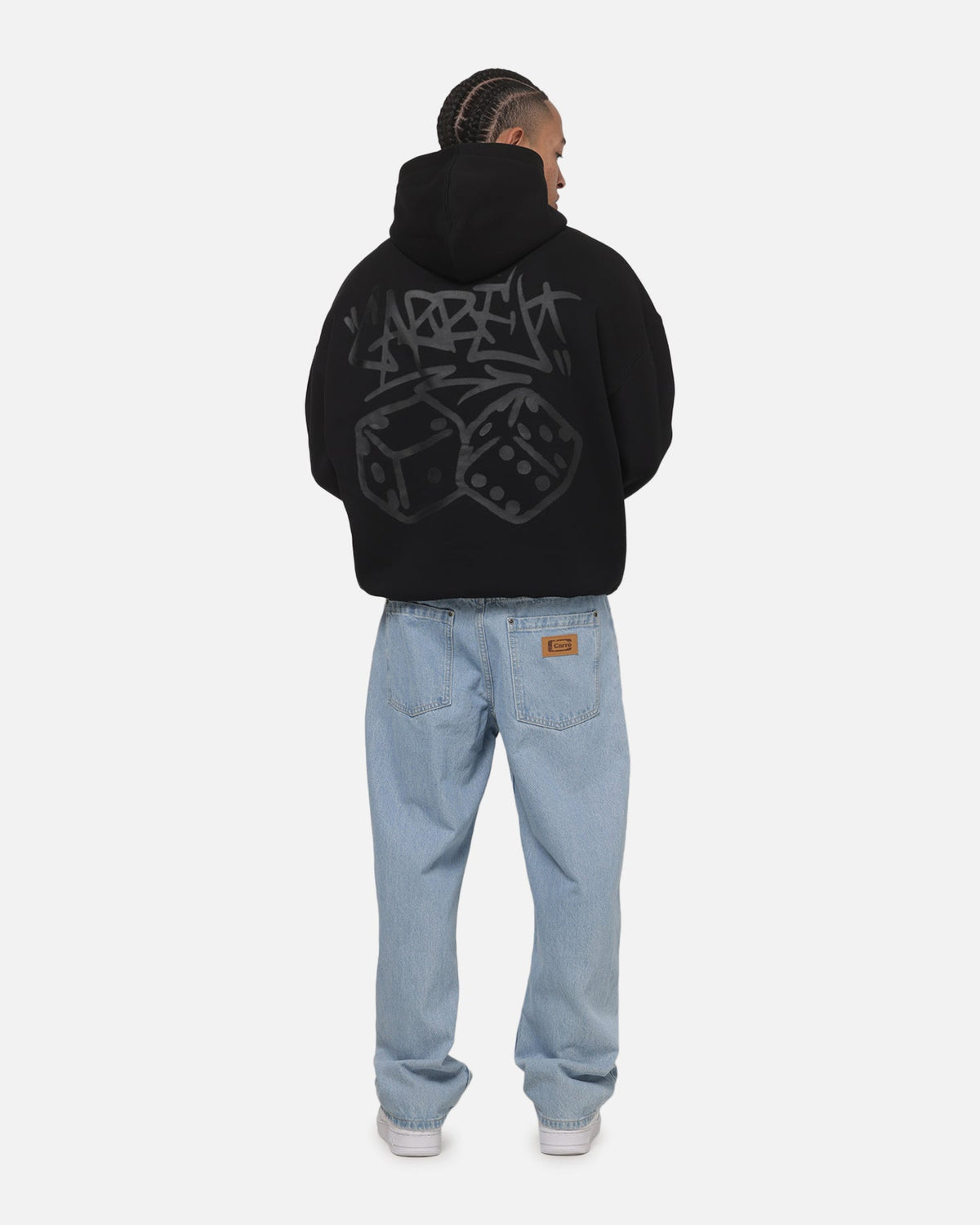 CARRE Authentic Carre Worldwide Rolling Hoodie Black
