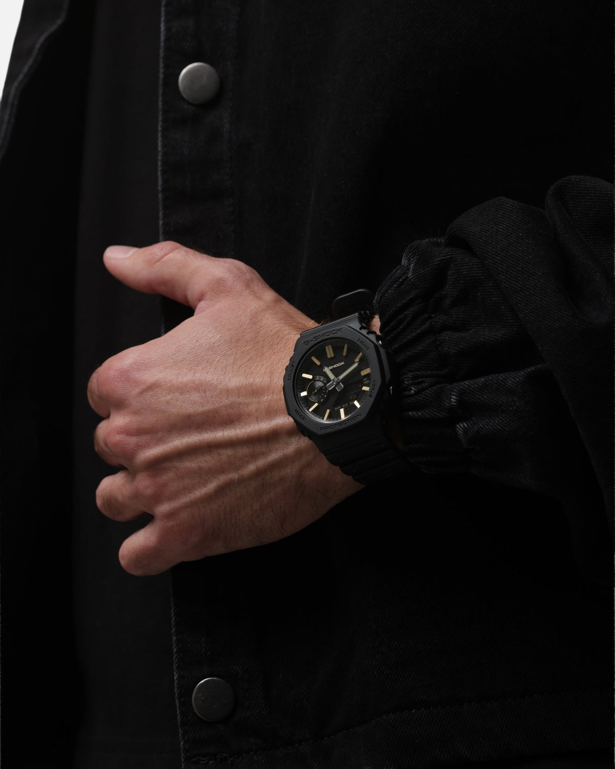 G SHOCK G Shock GA-2100LXB-1A9DR Watch Black/Gold