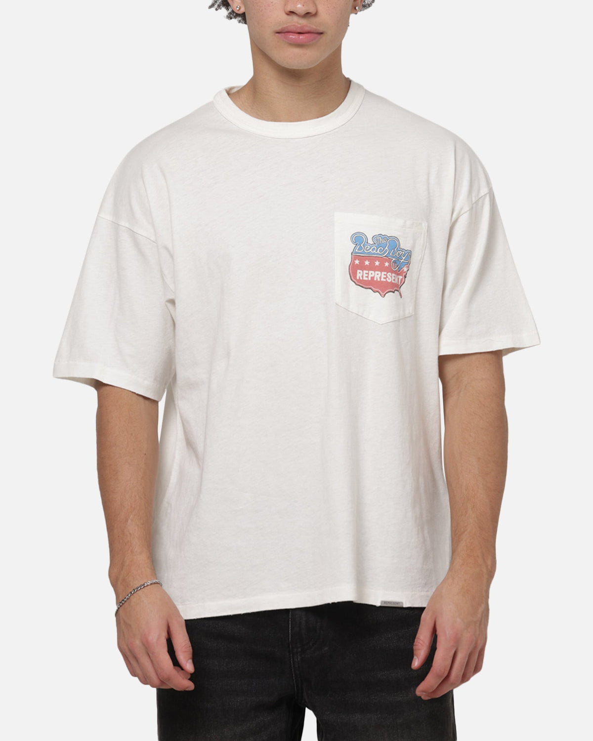 REPRESENT Premium Represent Beach Boys Americas Band T-Shirt Flat White