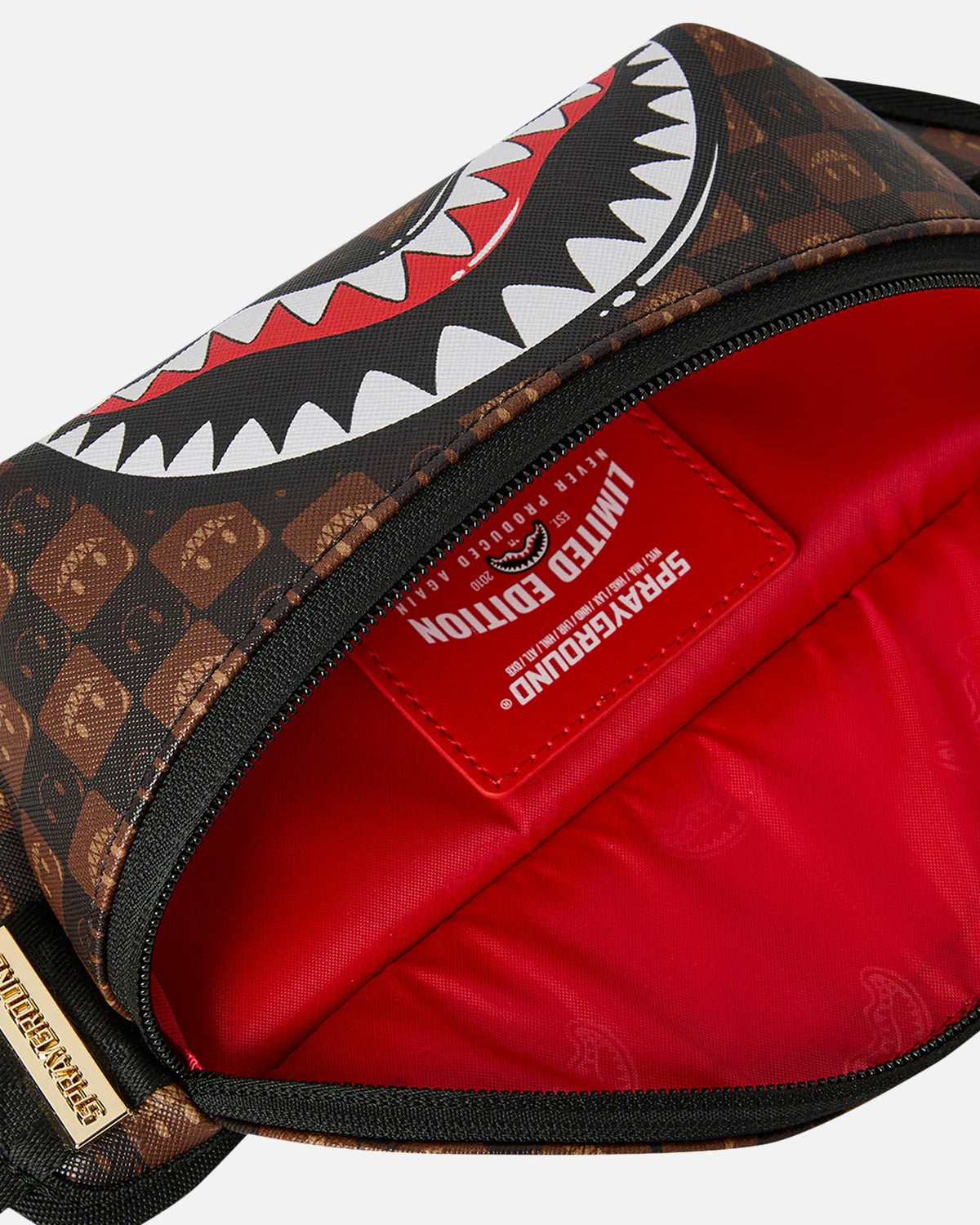 SPRAYGROUND Sprayground Sharks In Paris Check Crossbody Bag Multi