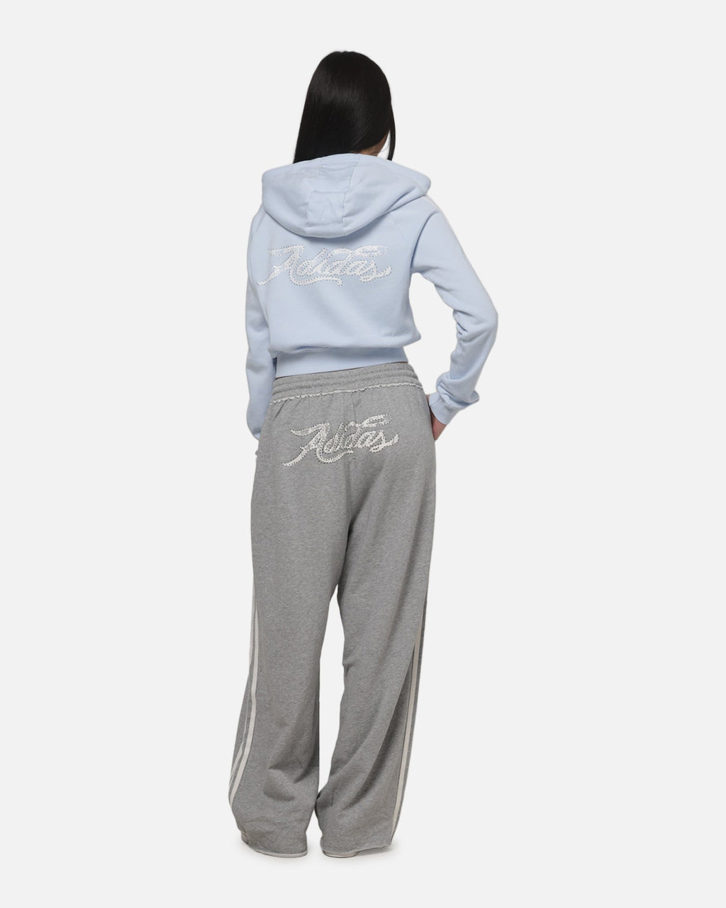 ADIDAS GFX Zip Track Top Sky