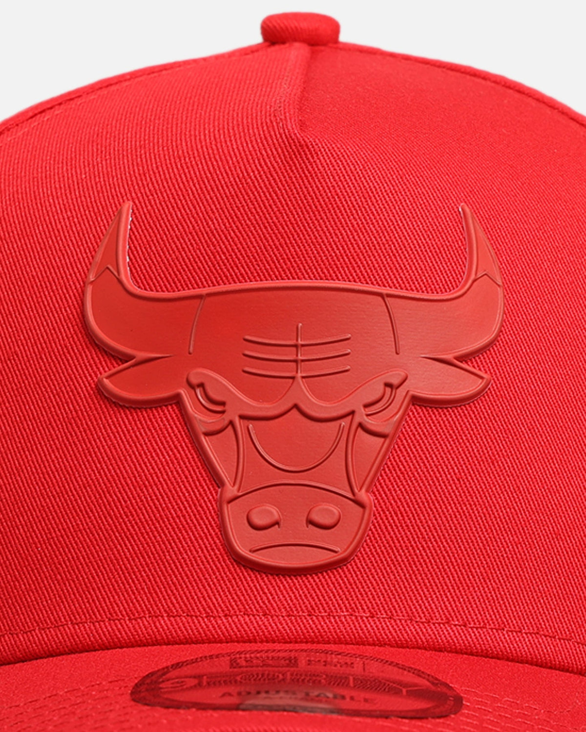 New Era Authentic New Era Chicago Bulls 'Triple Red' 9FORTY A-Frame Snapback Red