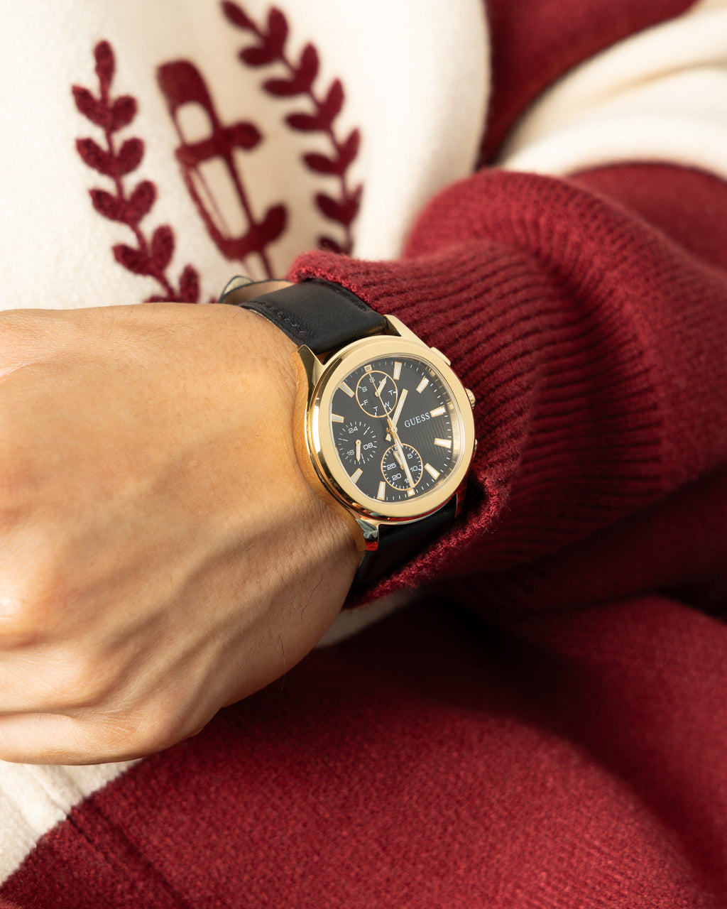 GUESS MAINLINE Guess Mainline Palmer Watch Black/Gold