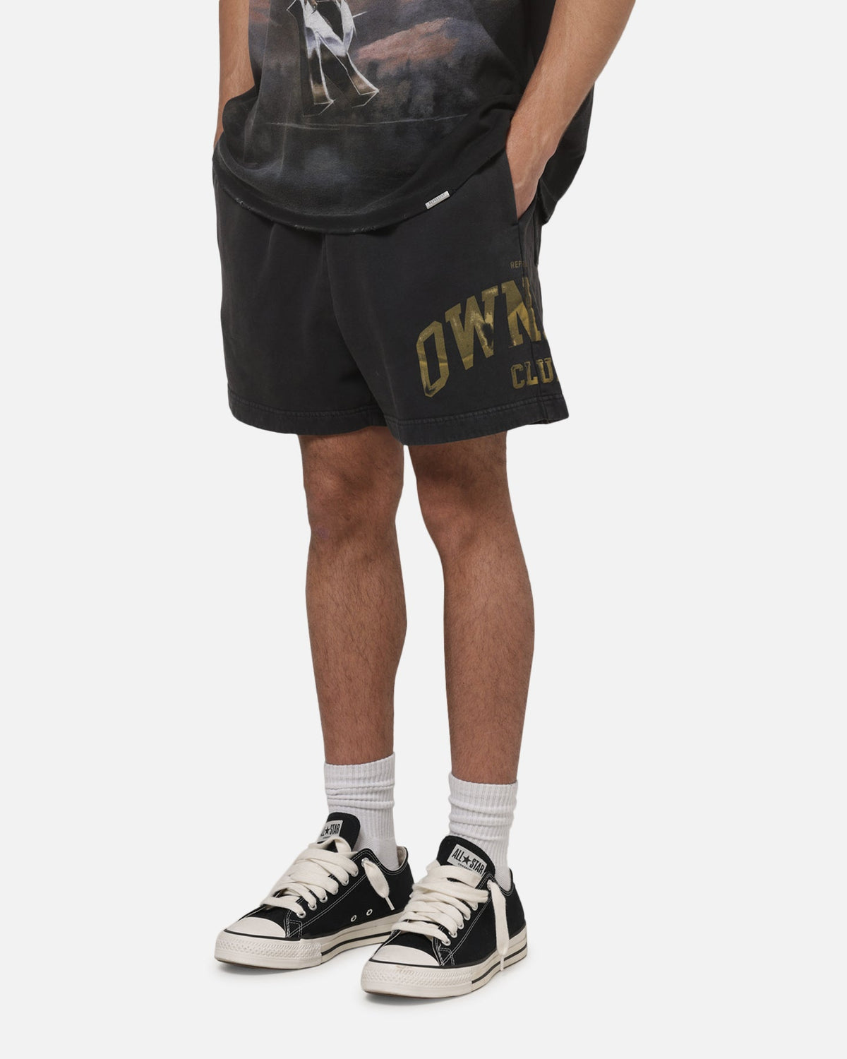 REPRESENT Authentic Represent Owners Shorts Faded Black