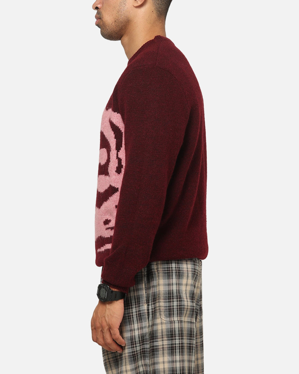 X-LARGE X-Large Gorilla Knit Sweater Plum