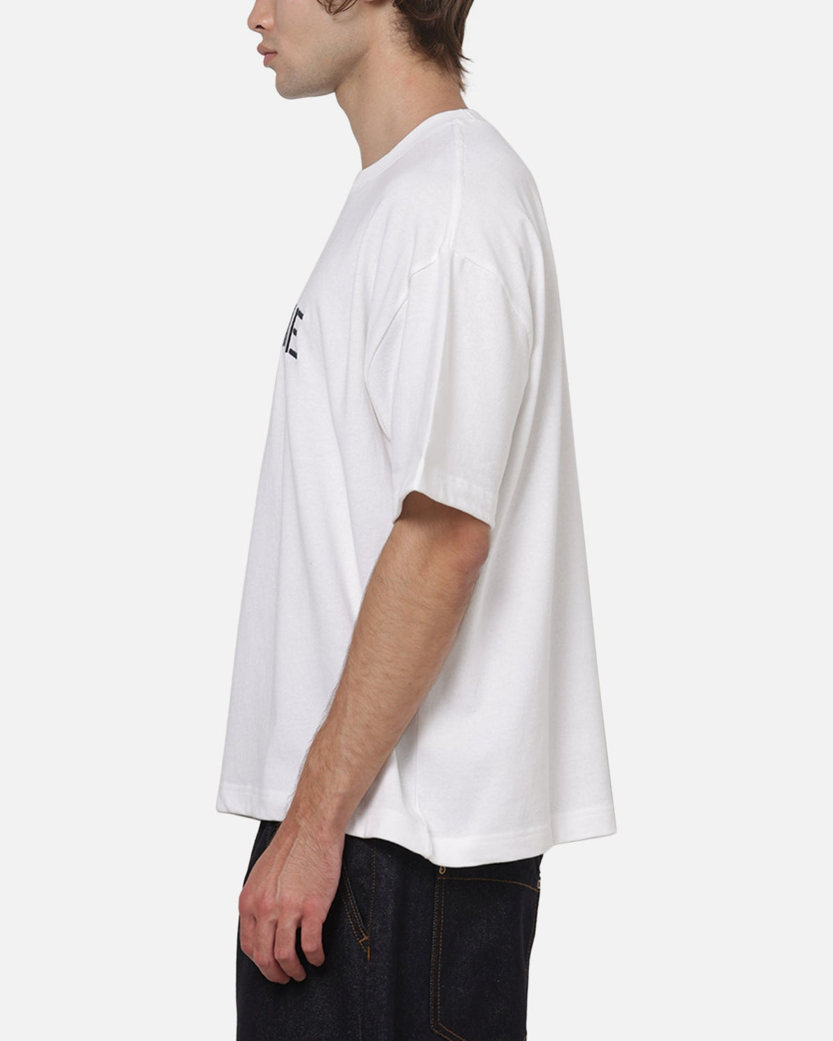 S Double S Double Stencil Heavy Weight T-Shirt White