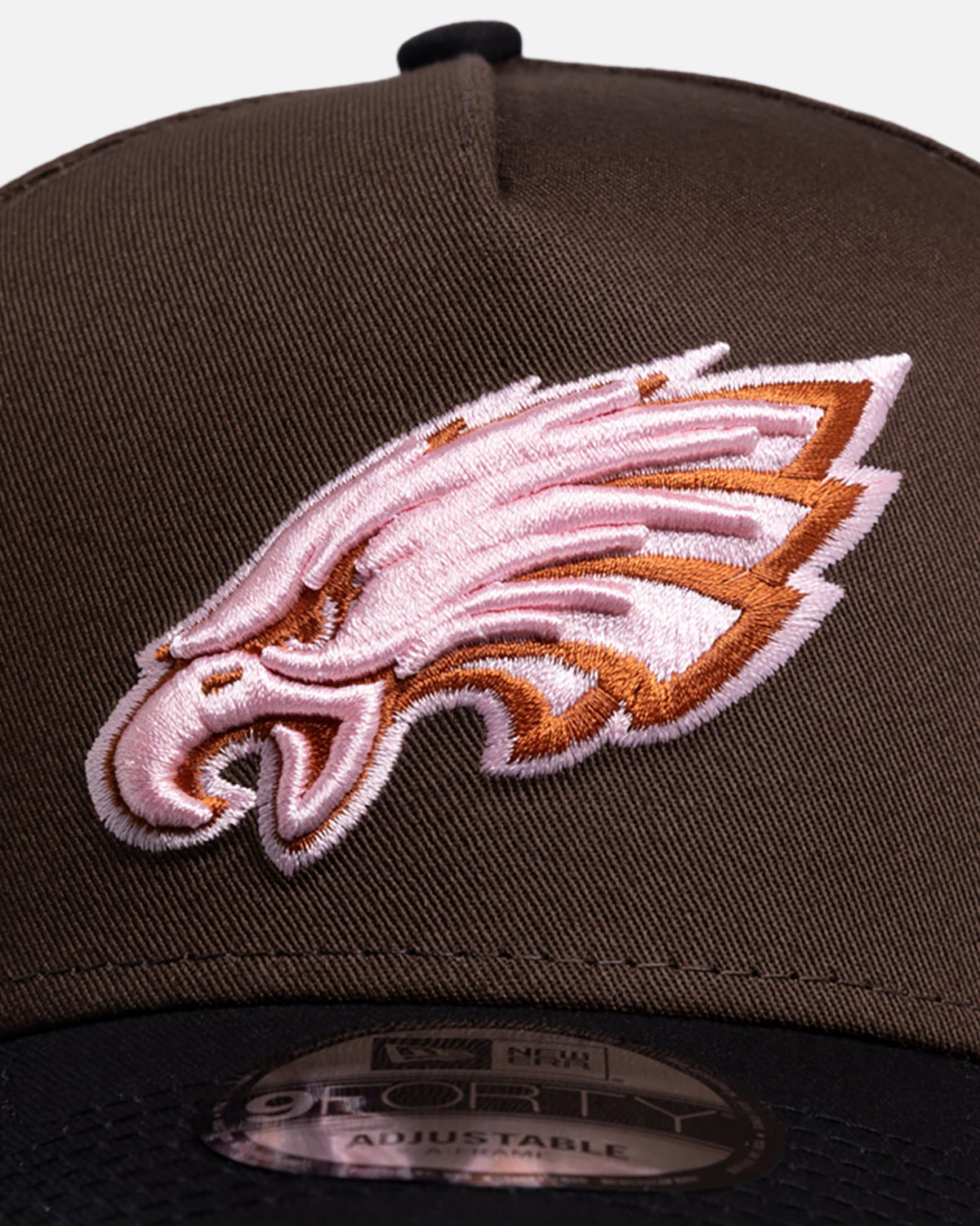 New Era New Era Philadelphia Eagles 9Forty A-Frame Snapback Walnut