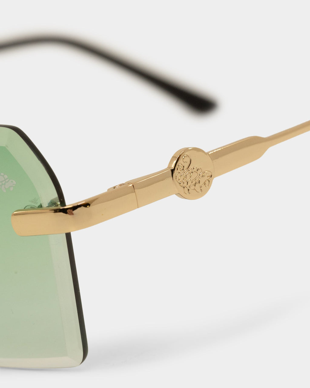 BELVOIR & CO Belvoir & Co Kennedy Sunglasses Green/Gold