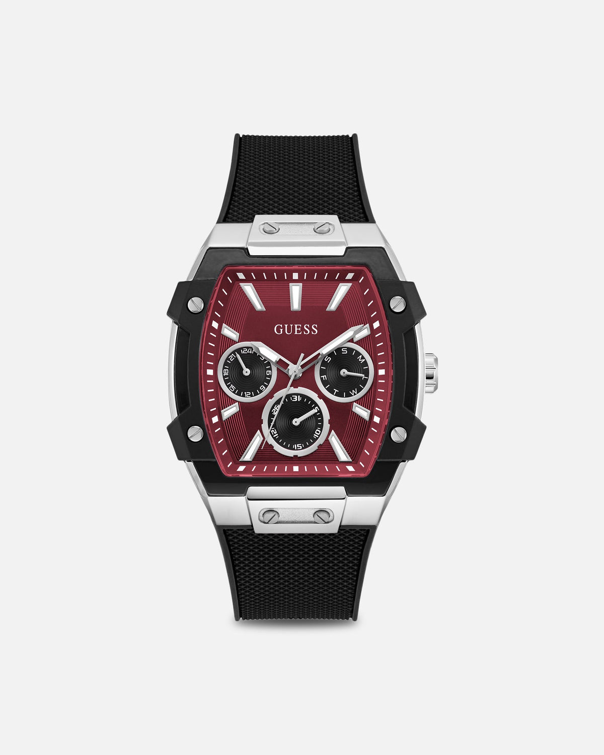 GUESS MAINLINE Premium Guess Mainline Phoenix Watch Silver/Black