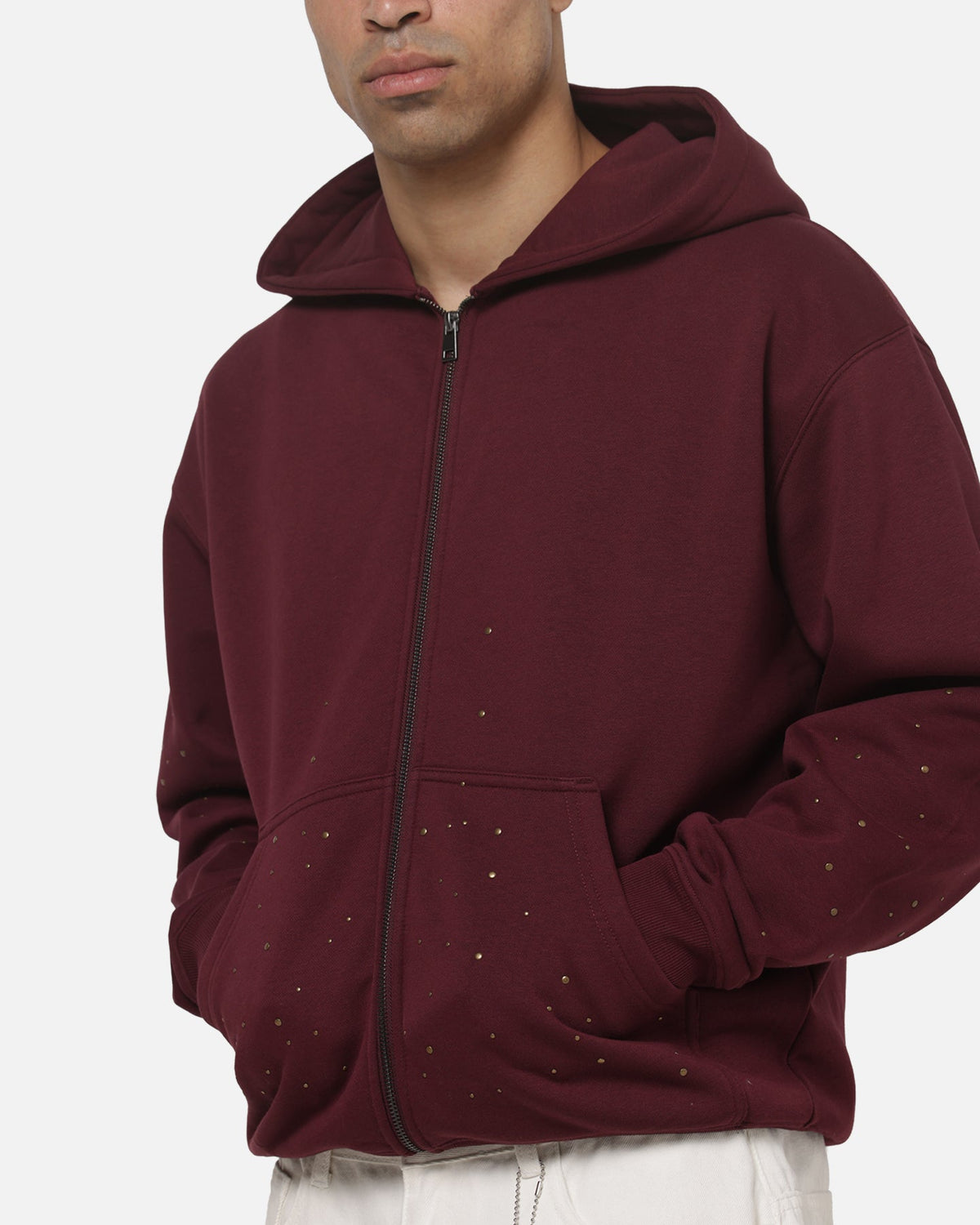 SAINT MORTA Original Saint Morta Medici Zip Hoodie Pigment Washed