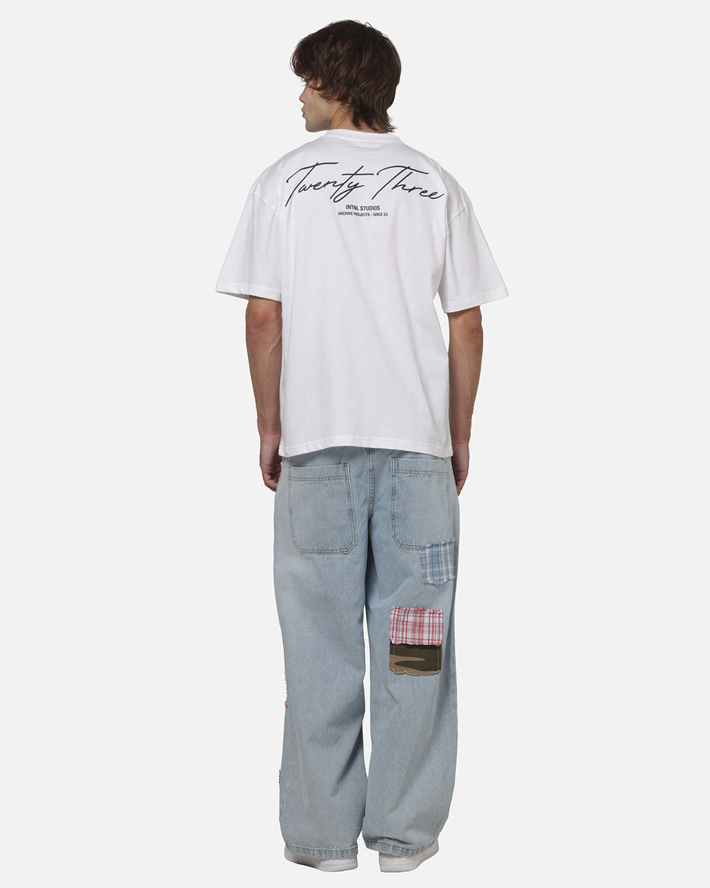 XXIII XXIII Script T-Shirt White/Black