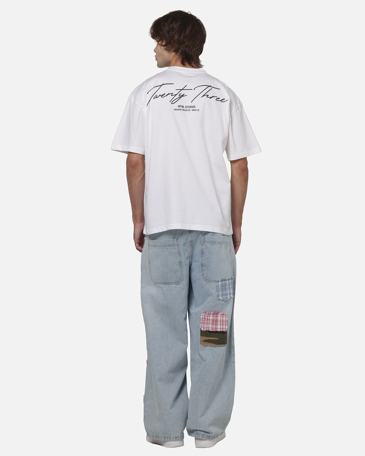 XXIII XXIII Script T-Shirt White/Black