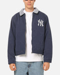MAJESTIC ATHLETIC Majestic Athletic New York Yankees Paint Splat Carpenter Jacket Indigo