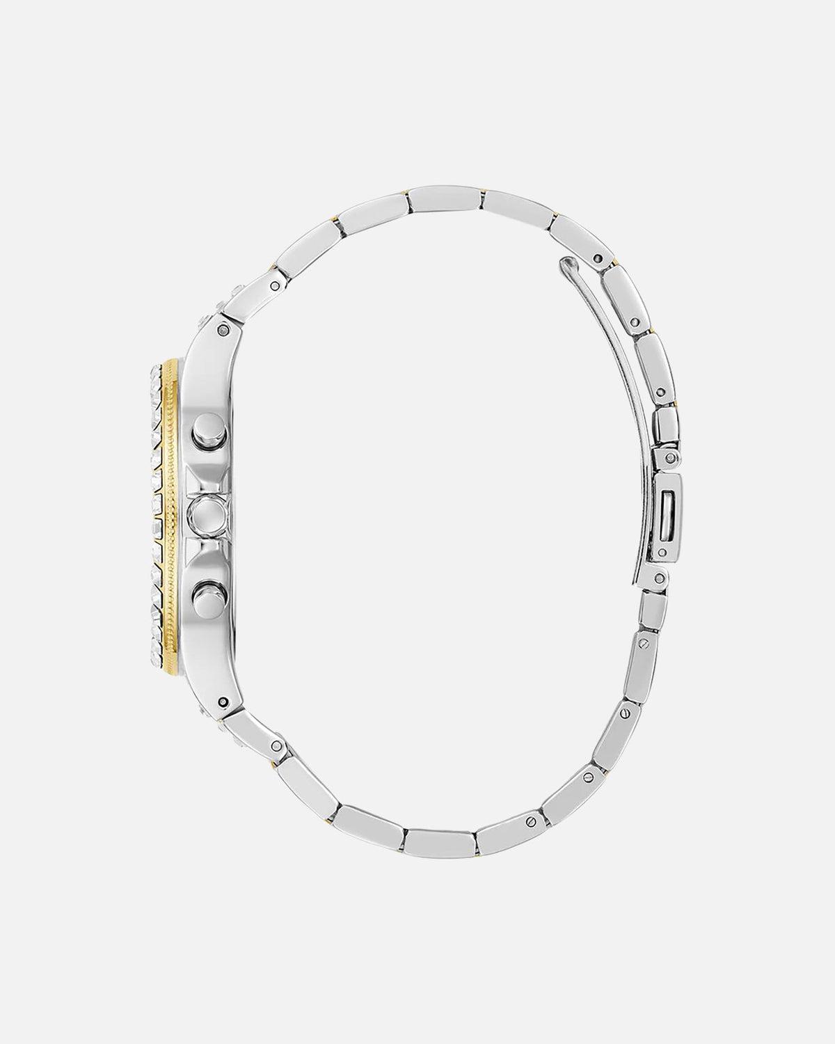 GUESS MAINLINE Guess Mainline Moonlight Two Tone Bracelet Watch White