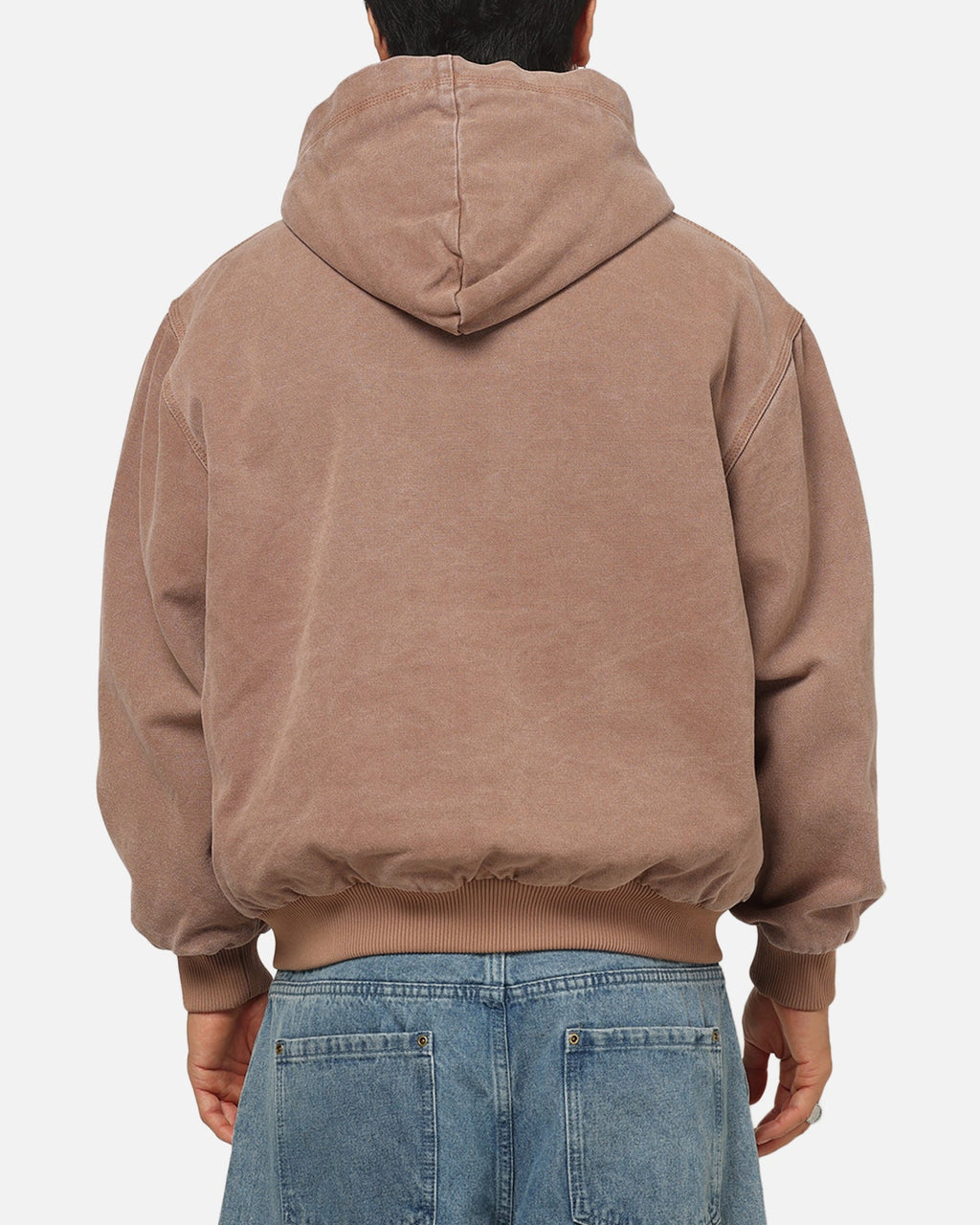 CARRE Carre Sherpa Lined Hoodie Washed Tan