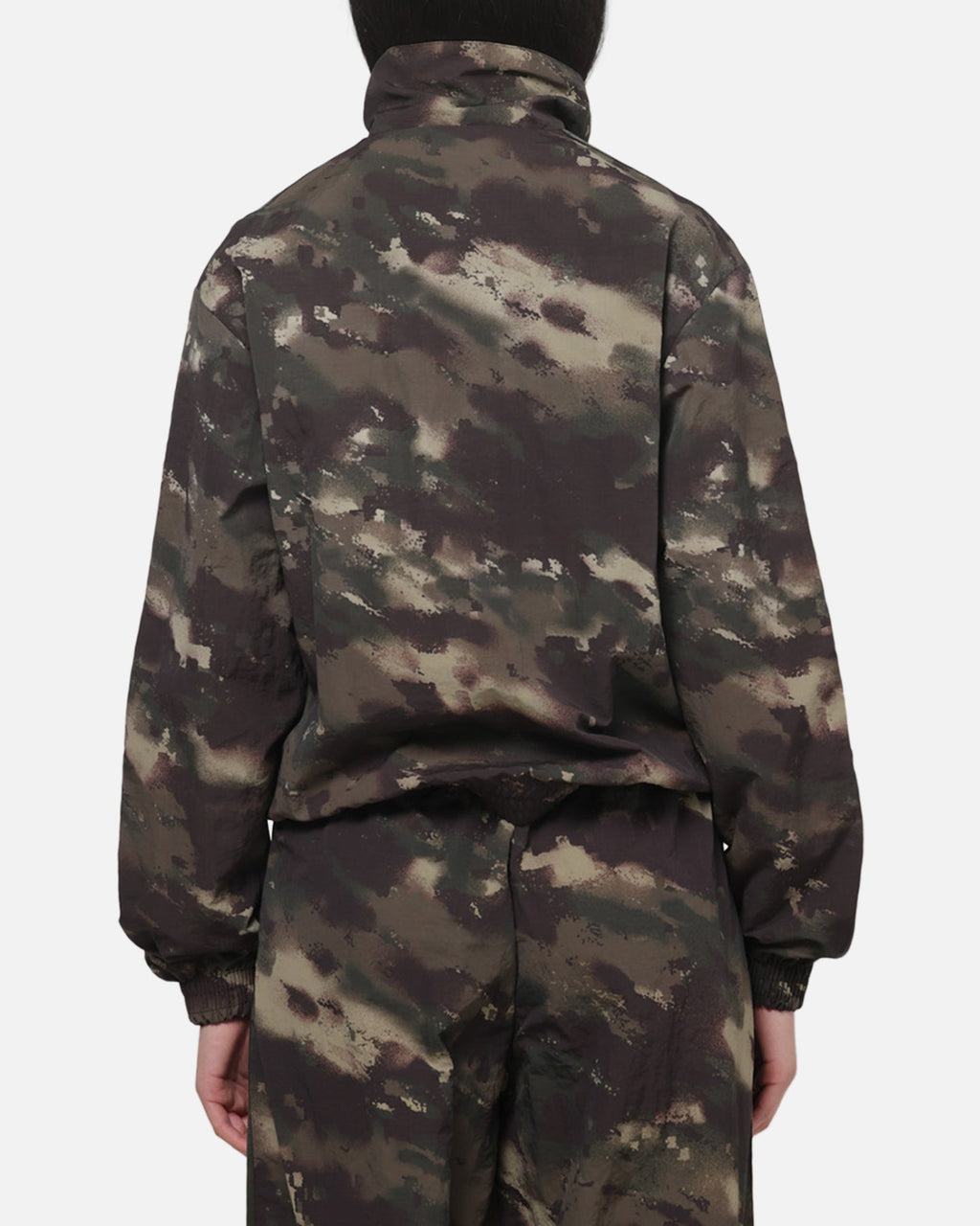 ADIDAS Official Adidas Women's Loose Track Top Green Camo