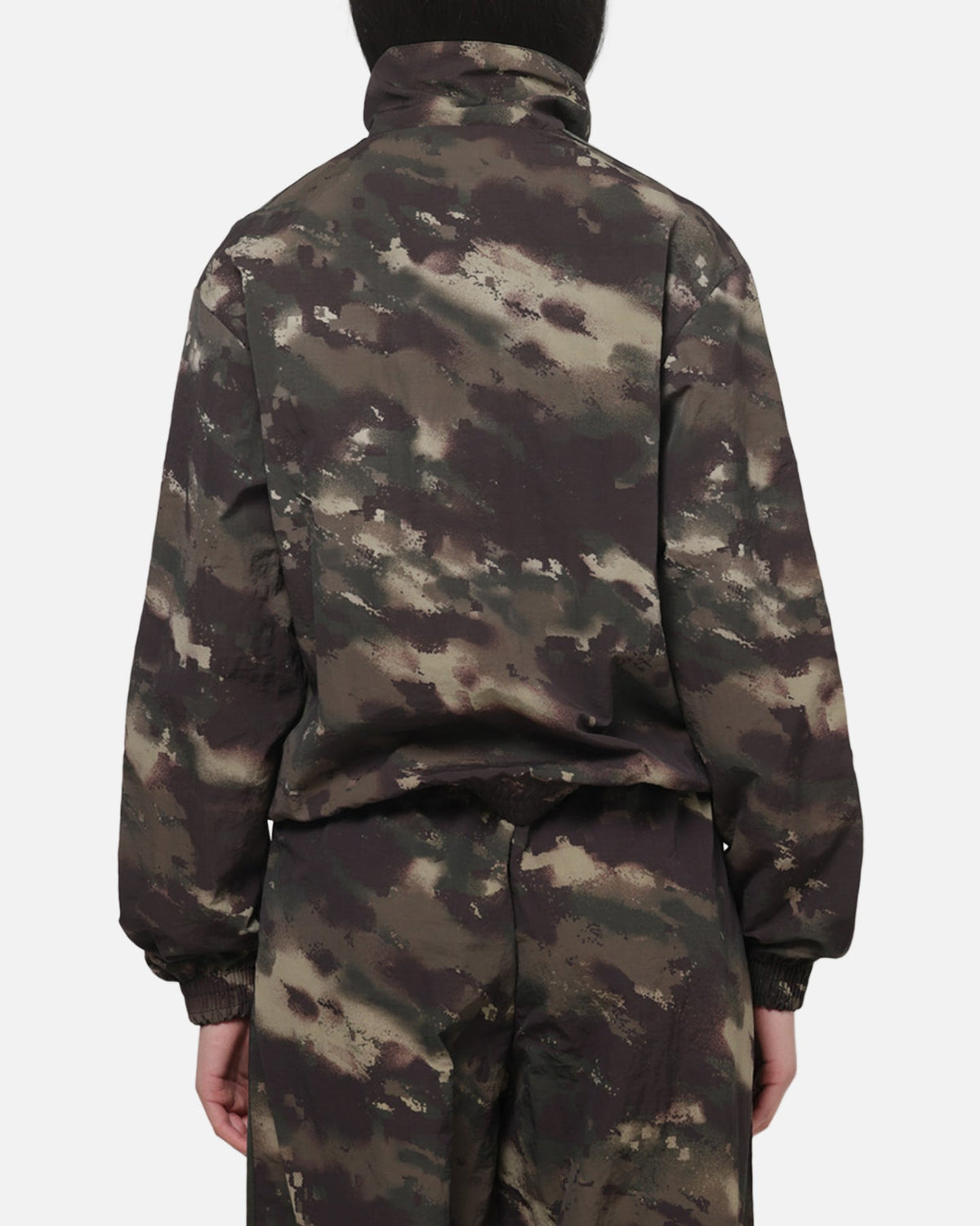 ADIDAS Official Adidas Women's Loose Track Top Green Camo