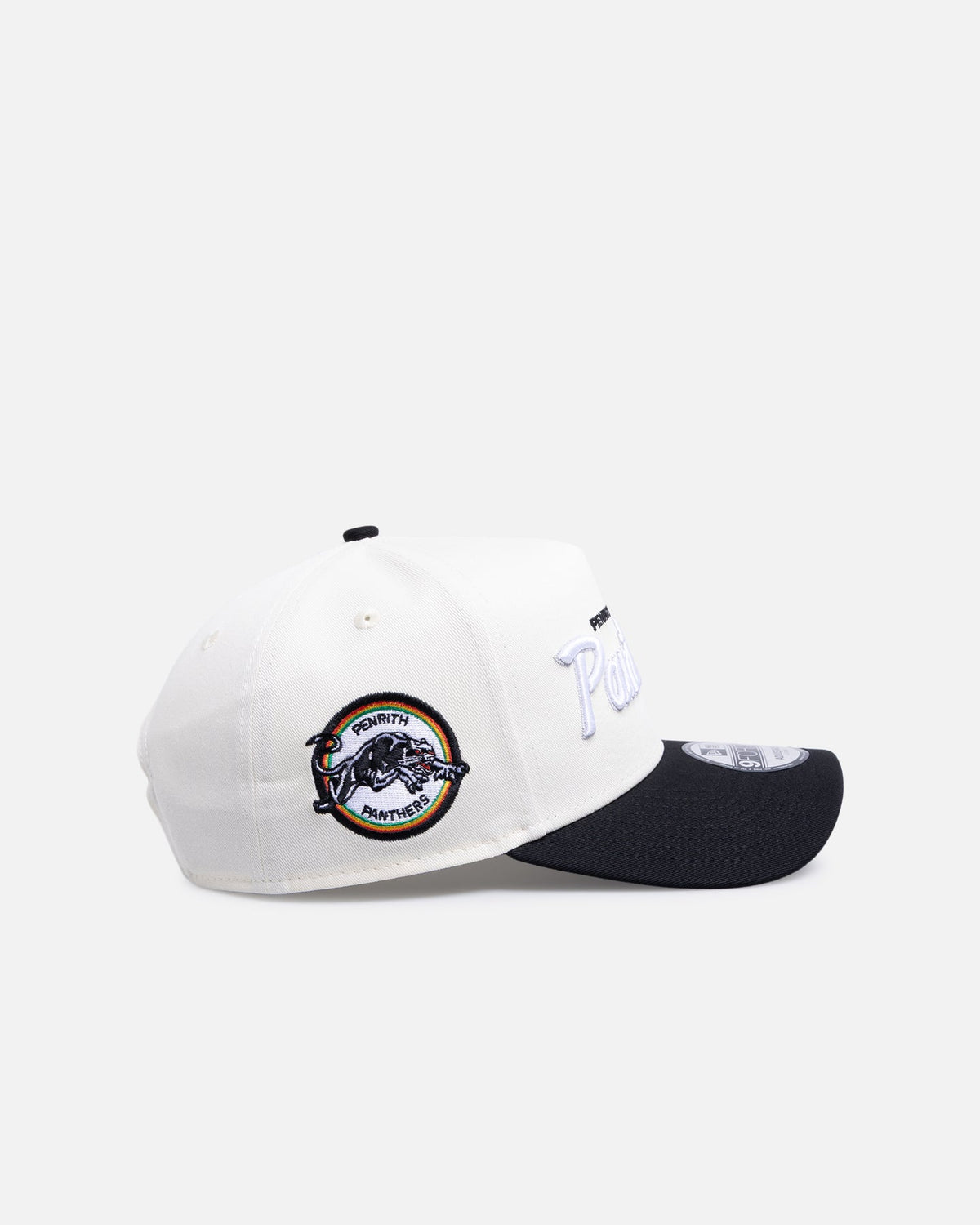 New Era Original New Era Penrith Panthers 'Chrome Script' 9FORTY A-Frame Snapback Official Team Colour