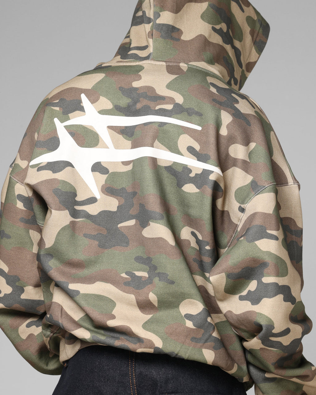 LOITER Loiter Ultra Hybrid Premium Zip Hoodie Camo