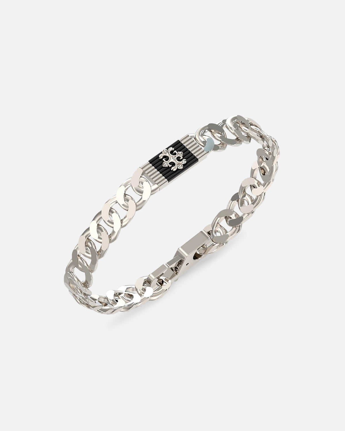 GUESS MAINLINE Guess Mainline Rebel Moon 9mm Tag Bracelet Steel