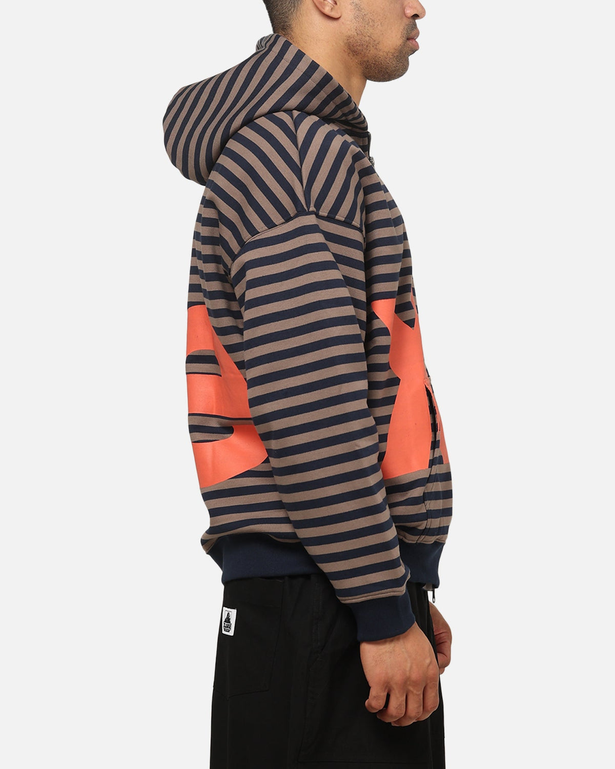 X-LARGE X-Large Mocha Captain Zip Hoodie Black