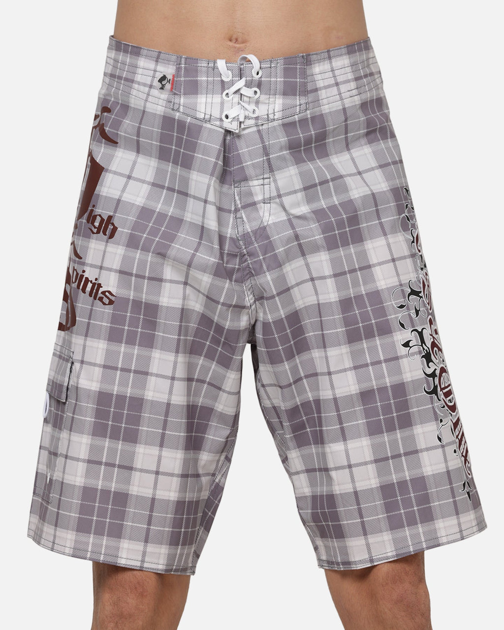 WORSHIP Worship Catharsis Long Boardshorts Light Grey