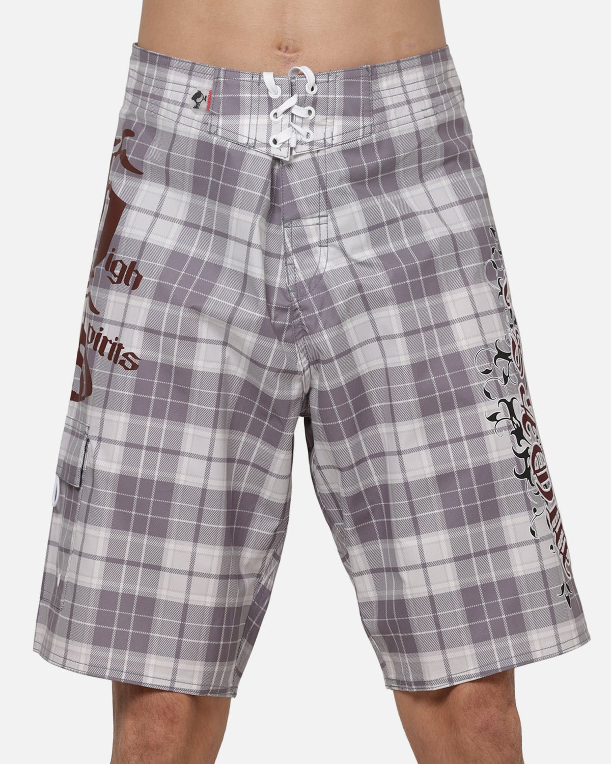 WORSHIP Worship Catharsis Long Boardshorts Light Grey