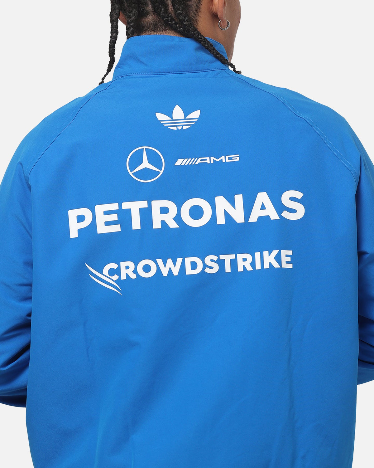 ADIDAS Adidas Mercedes-AMG Petronas Formula 1 Driver Jacket Blue