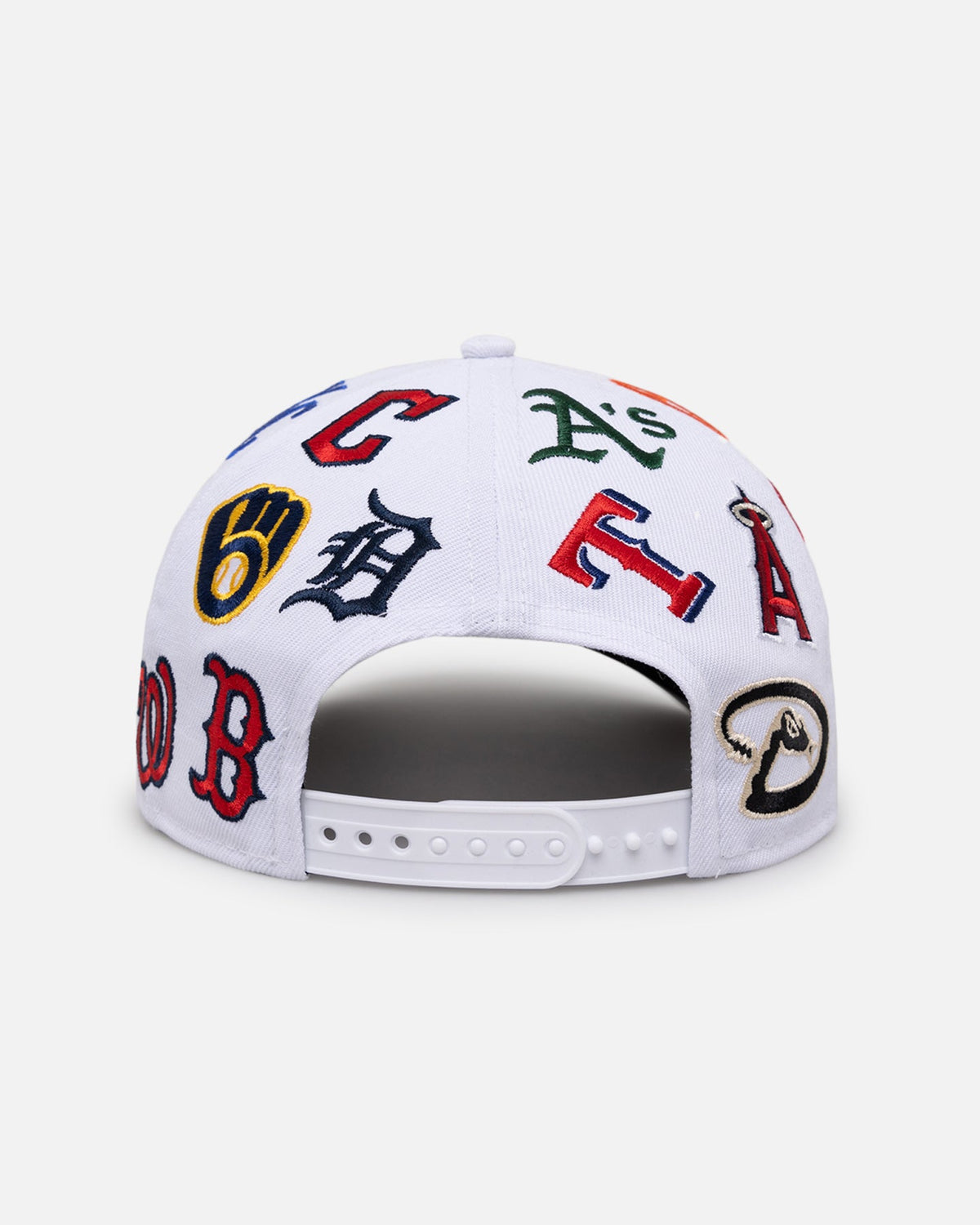 New Era New Era NBA All Over 9FORTY A-Frame Snapback White