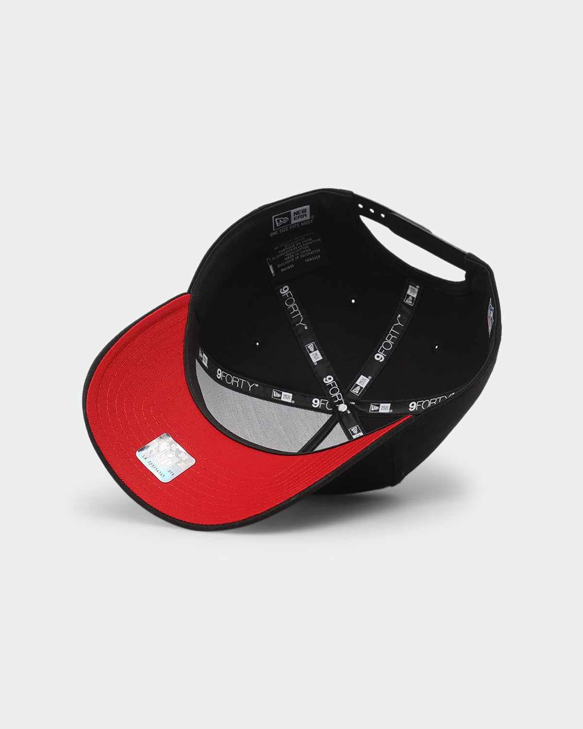 New Era New Era Las Vegas Raiders 9FORTY A-Frame Snapback Black/Scarlet