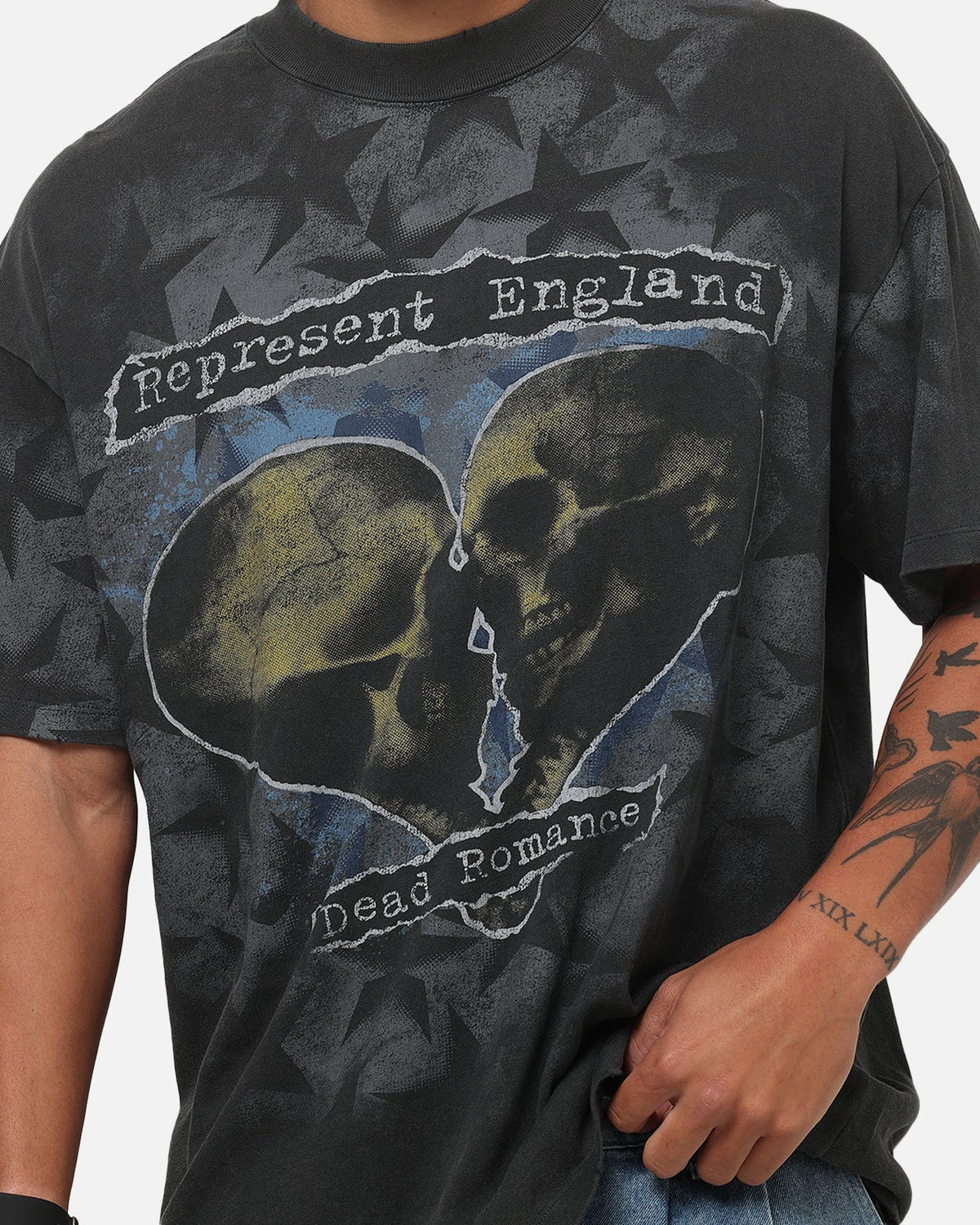 REPRESENT Represent Romance T-Shirt Vintage Black