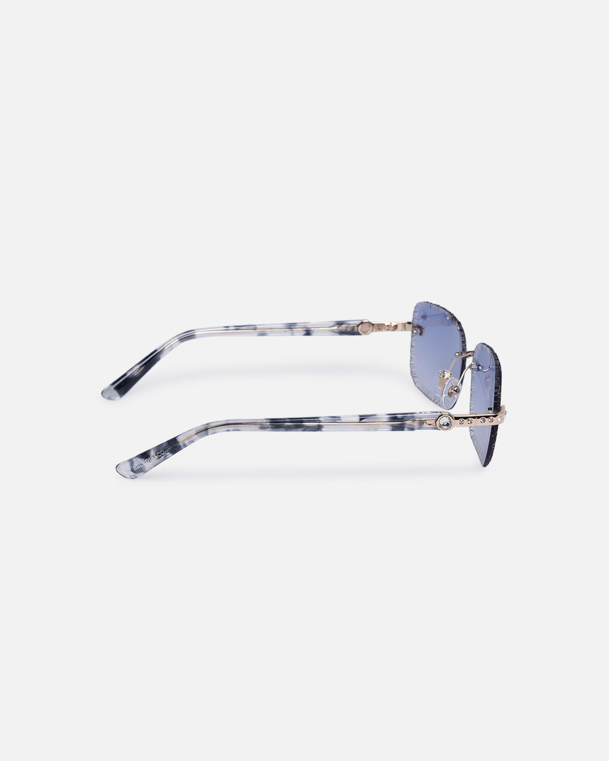 BELVOIR & CO Belvoir & Co Hustler Sunglasses White/Blue