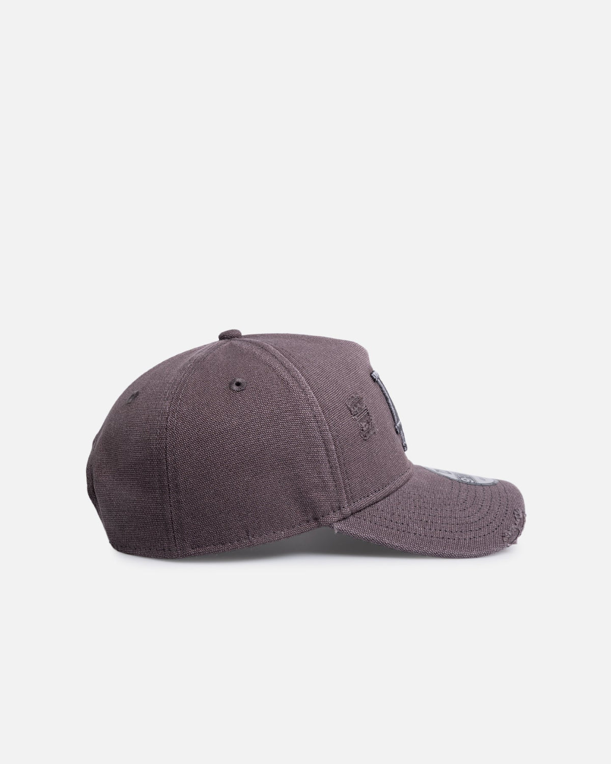 New Era New Era Los Angeles Dodgers 'Canvas Graphite Grey' 9FORTY A-Frame Snapback Washed Graphite