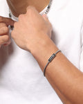 GUESS MAINLINE Guess Mainline Rebel Knight Dagger Crystal Bracelet Silver
