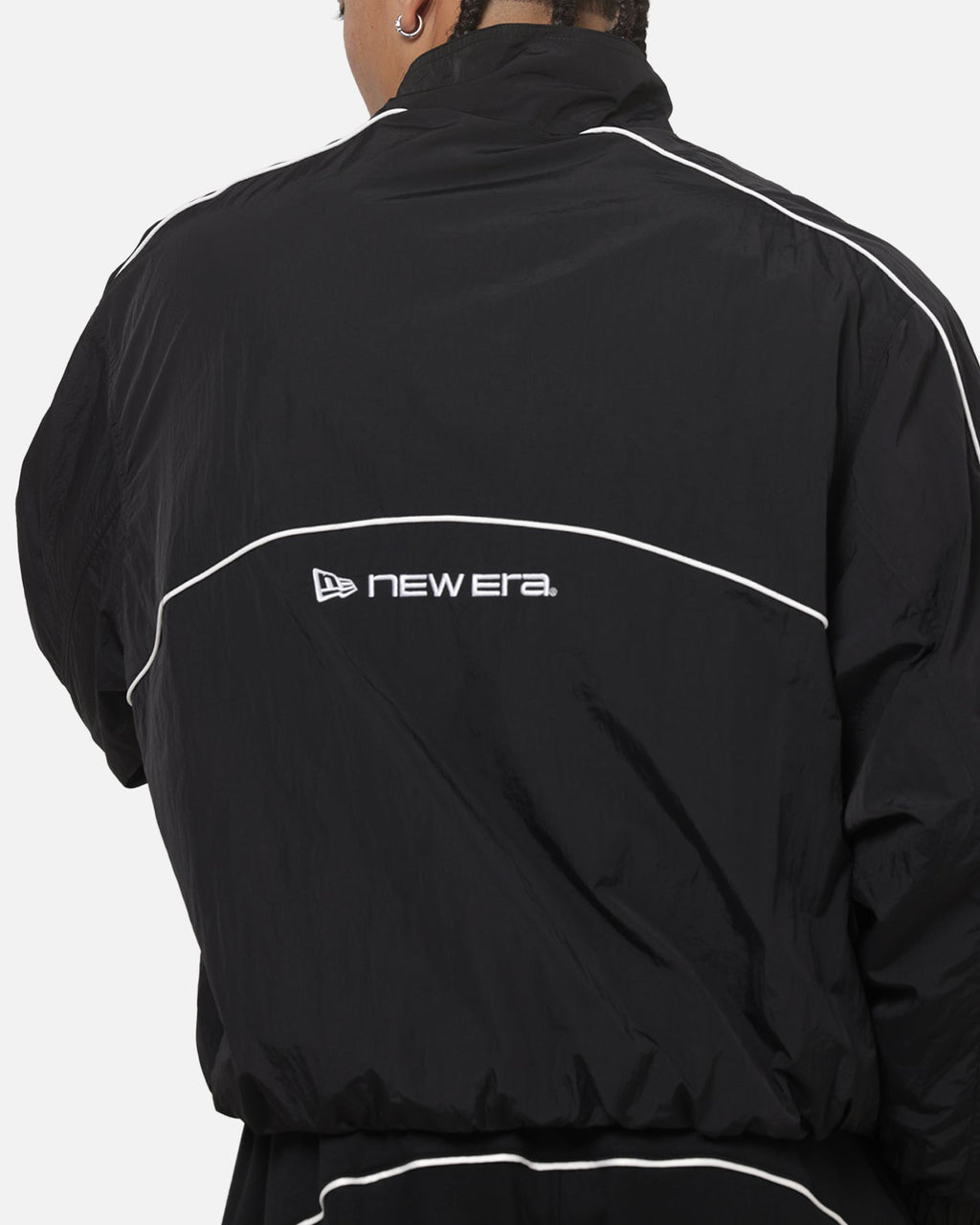 New Era New Era Double Zip Track Jacket Black