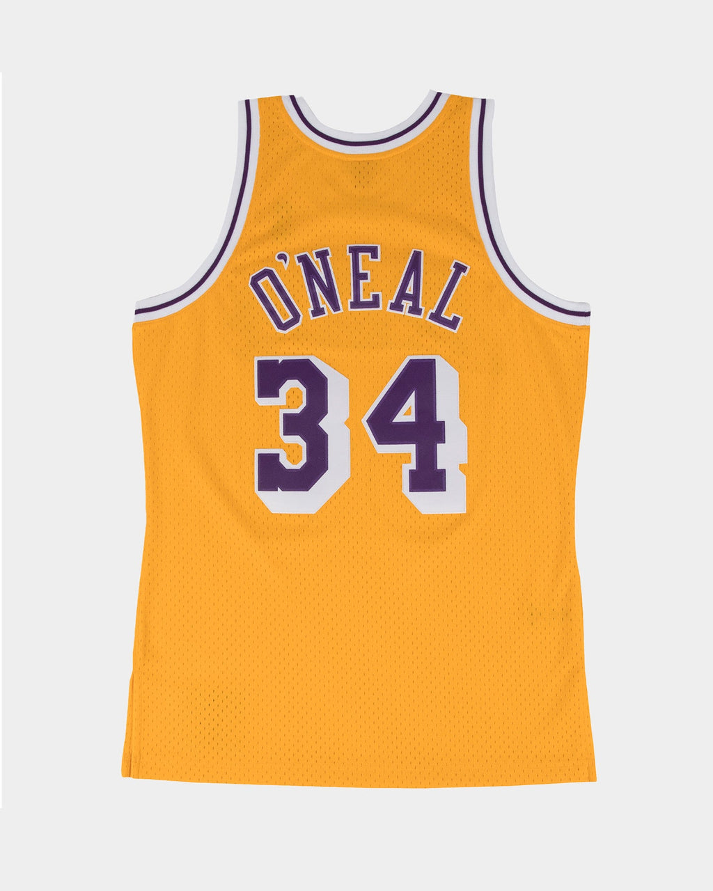 MITCHELL & NESS Mitchell & Ness Los Angeles Lakers Shaquille O'Neal '96-'97 #34 Swingman Jersey Yellow