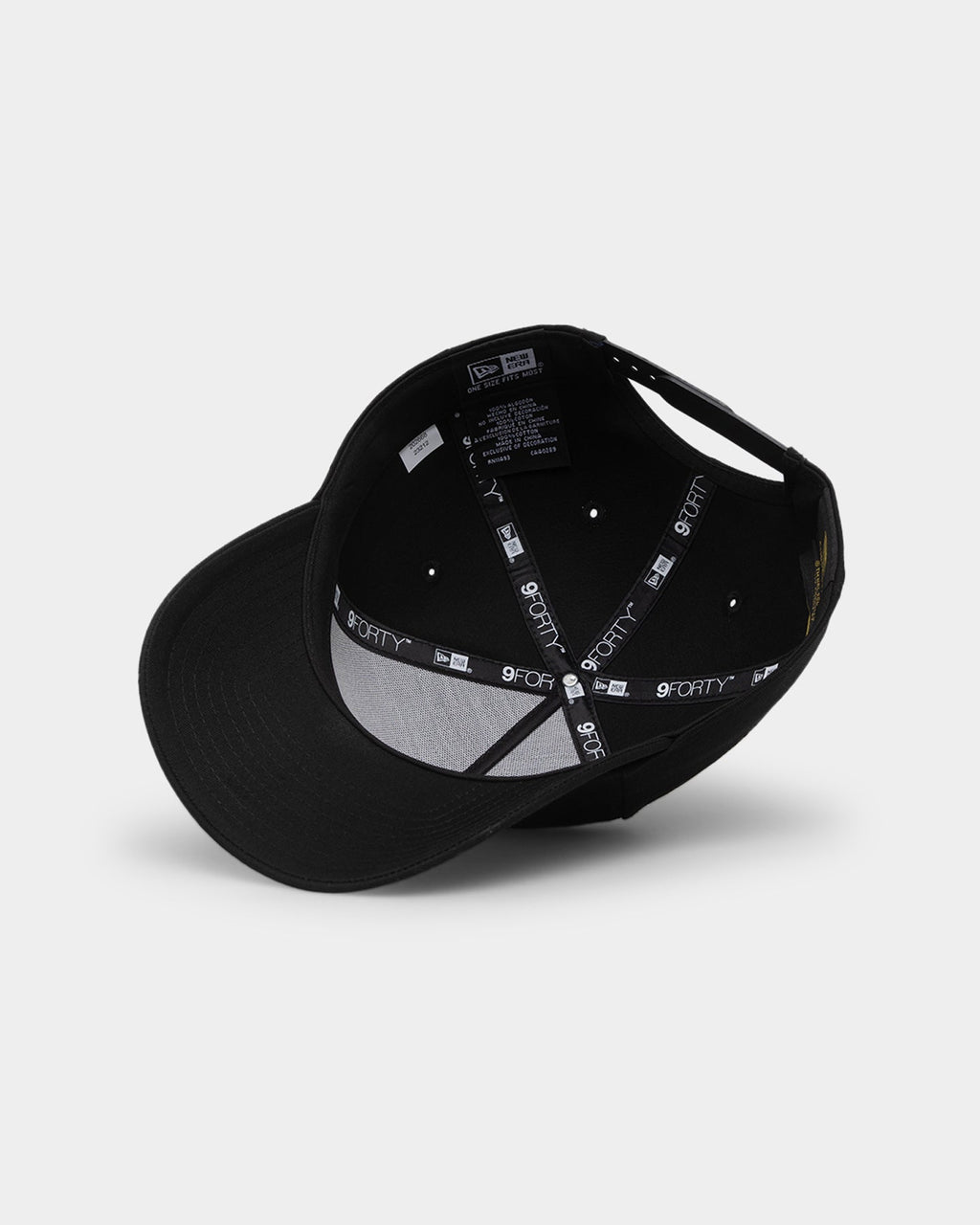 New Era Premium New Era Canterbury-Bankstown Bulldogs 'Black On Black' 9FORTY A-Frame Snapback Black