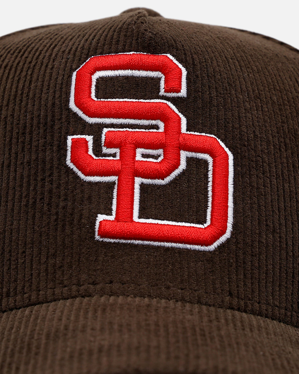 New Era New Era San Diego Padres 'Walnut Cord' 9FORTY A-Frame Corduroy Snapback Walnut