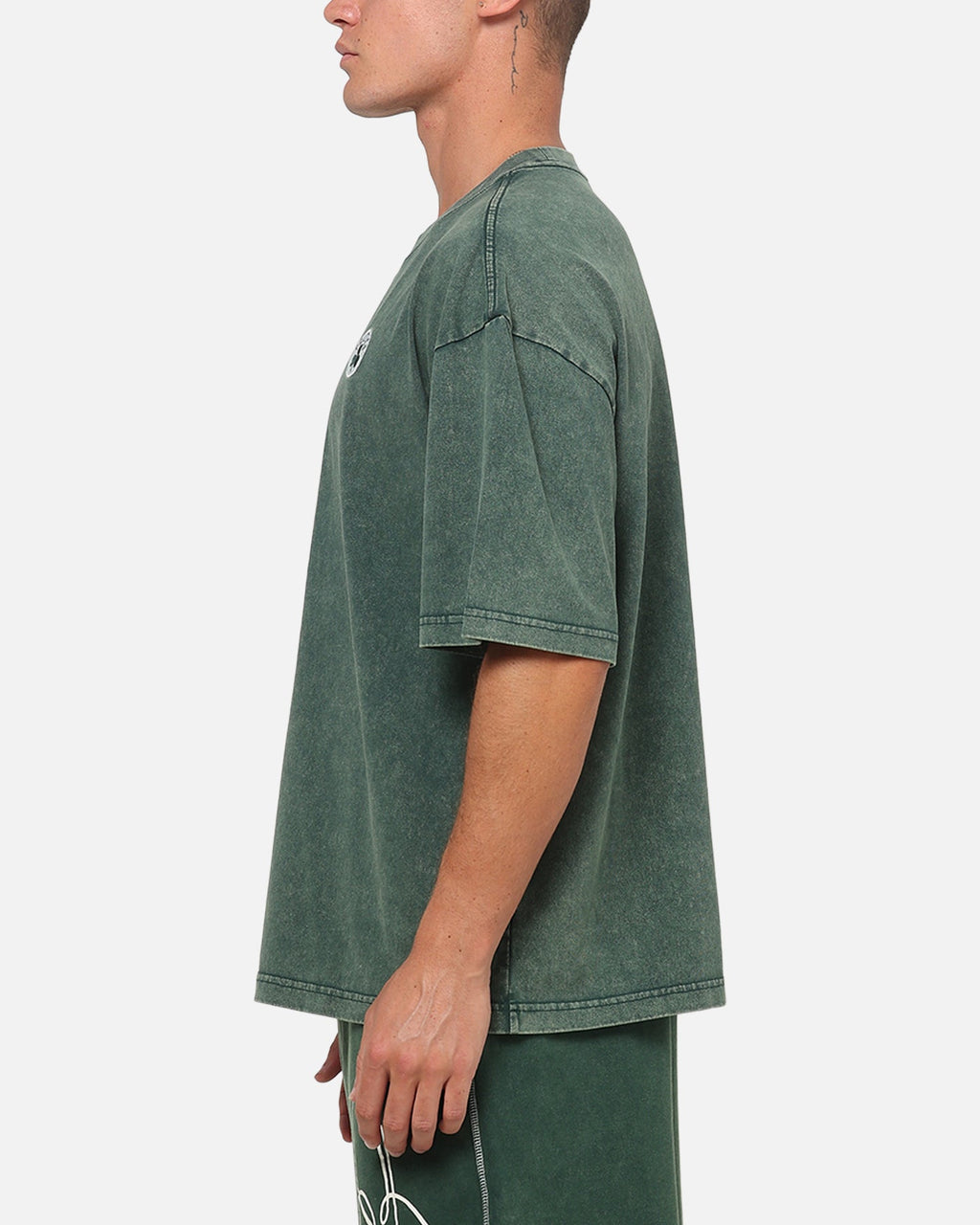 MITCHELL & NESS Official Mitchell & Ness Boston Celtics Star Script Boxy T-Shirt Pine Green