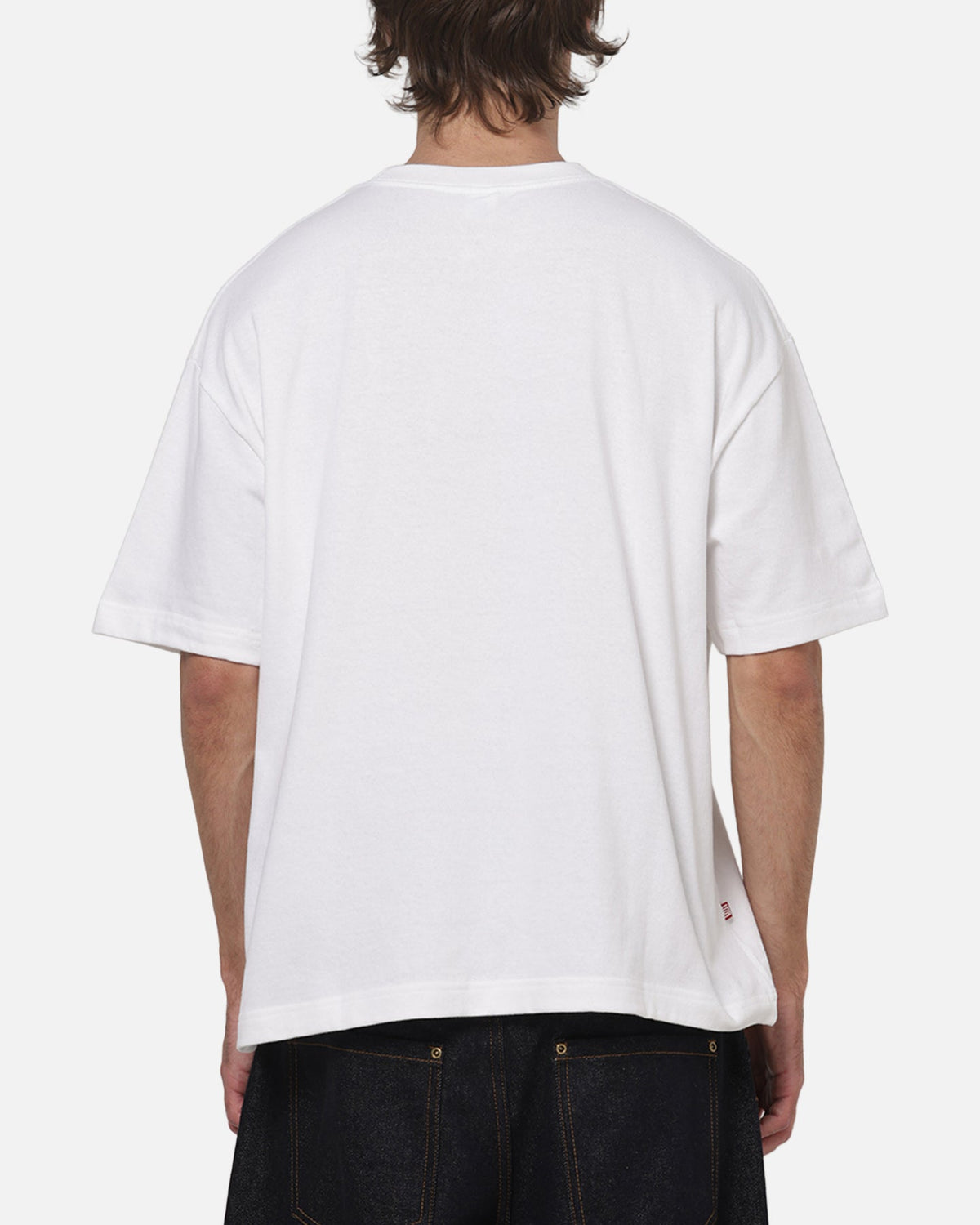 S Double S Double Stencil Heavy Weight T-Shirt White