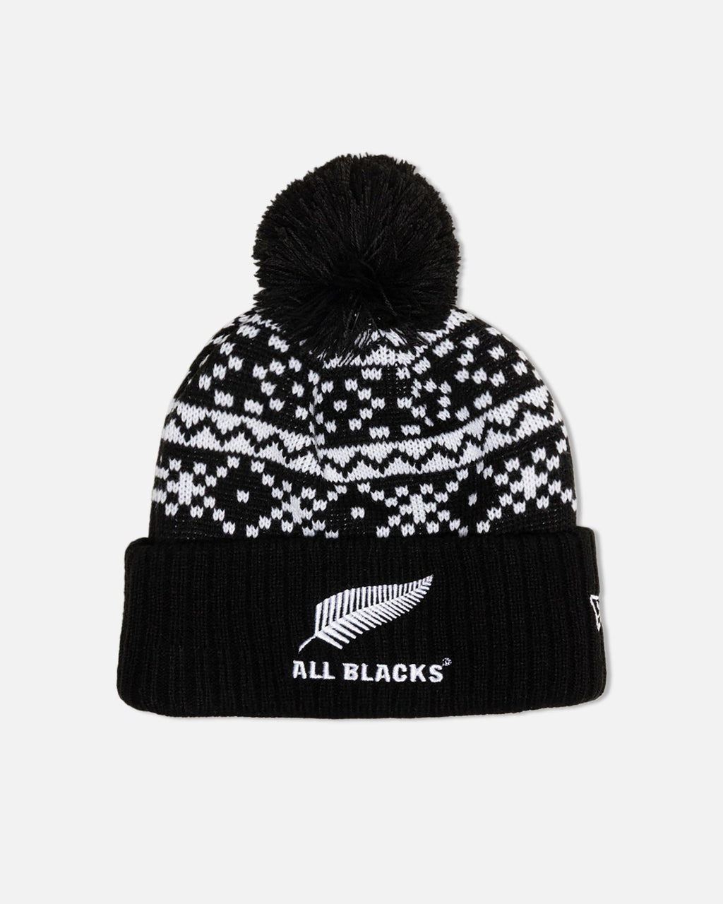 New Era New Era New Zealand All Blacks Knitted Beanie Black
