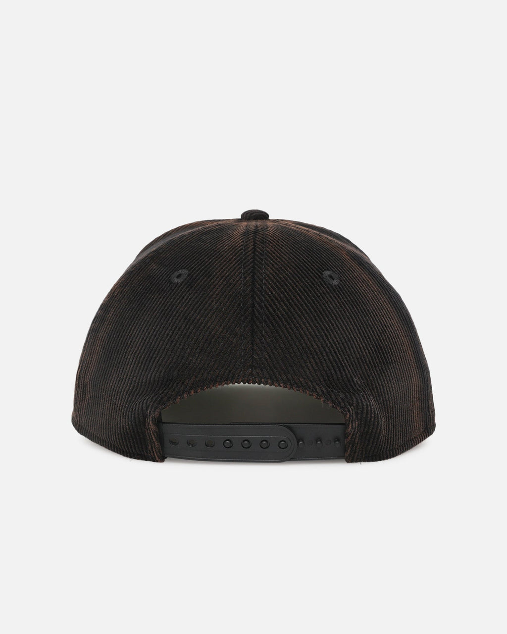 New Era New Era New Zealand Warriors 'NRL Golfer Washed Black' Pre-Curved Corduroy Golfer Snapback Washed Black